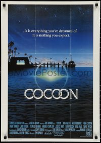 2z0247 COCOON /JENNIFER CONNELLY 2-sided 21x29 Japanese special poster 1985 poster image & the sexy star!