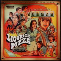 2z0121 LICORICE PIZZA 18x18 music poster 2021 Alana Haim, Cooper Hoffman, Sean Penn, great art!