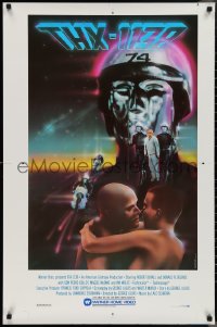 2z0016 THX 1138 25x38 video poster R1983 1st George Lucas, Robert Duvall, bleak futuristic fantasy sci-fi!
