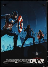2z0299 CAPTAIN AMERICA: CIVIL WAR 3 9x13 special posters 2016 Marvel Comics, art by Matt Ferguson!