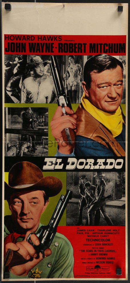 eMoviePoster.com: 2z0521 EL DORADO Italian locandina 1967 John Wayne ...