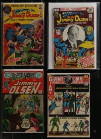 3a0404 LOT OF 4 JIMMY OLSEN COMIC BOOKS 1970s origin of the First Newsboy Legion, Superman!