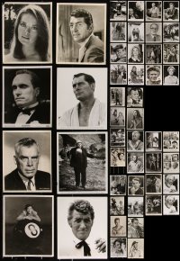 3a0501 LOT OF 48 8X10 STILLS 1960s-1970s a variety of great portraits & movie scenes!