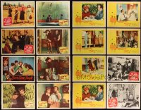 3a0361 LOT OF 16 LOBBY CARDS FROM LUCILLE BALL MOVIES 1940s-1960s incomplete sets!