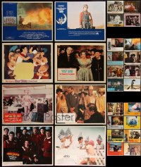 3a0334 LOT OF 28 LOBBY CARDS 1960s-1970s great scenes from a variety of different movies!