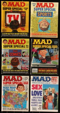 3a0161 LOT OF 6 MAD SUPER SPECIAL MAGAZINES 1981-1983 filled with great images & articles!