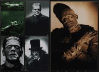 3a0123 LOT OF 5 10X15 REPRO PHOTOS 1990s Frankenstein, Creature, Mummy, Dr. Jekyll & Mr. Hyde!