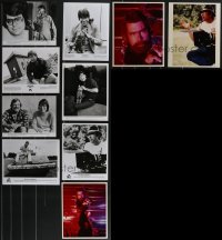 3a0515 LOT OF 10 STEPHEN KING 8X10 STILLS 1980s-1990s great candid images of the famous writer!