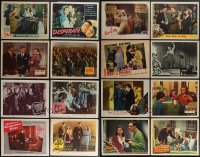 3a0331 LOT OF 31 1940S LOBBY CARDS 1940s great scenes from a variety of different movies!