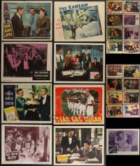 3a0328 LOT OF 33 1940S LOBBY CARDS 1940s great scenes from a variety of different movies!