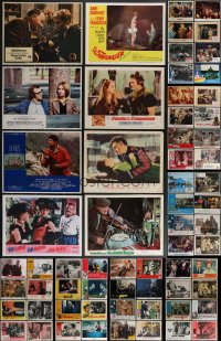 3a0290 LOT OF 81 1960S-70S LOBBY CARDS 1960s-1970s great scenes from a variety of different movies!