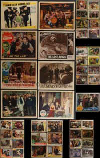3a0307 LOT OF 55 MOSTLY 1930S LOBBY CARDS 1930s great images from a variety of different movies!