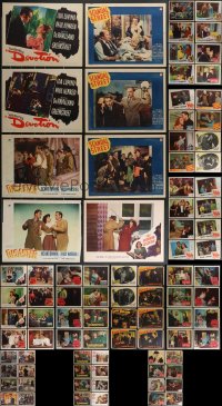 3a0286 LOT OF 106 1940S LOBBY CARDS 1940s incomplete sets from a variety of different movies!
