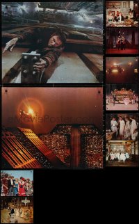 3a0700 LOT OF 13 16X20 COLOR STILLS 1970s-1980s a variety of cool movie scenes!