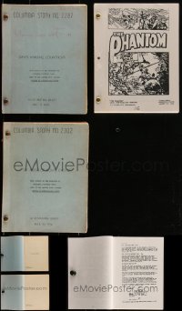 3a0140 LOT OF 3 PERIOD ADVENTURE MOVIE SCRIPTS 1940s-1990s The Phantom, Mask of the Avenger!