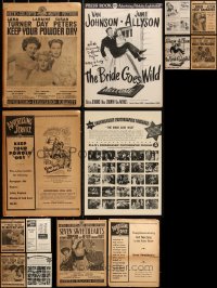 3a0038 LOT OF 14 1940S MGM PRESSBOOKS 1940s advertising for a variety of different movies!