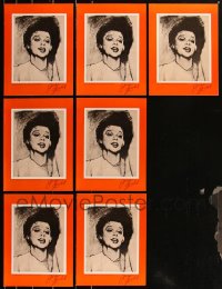 3a0225 LOT OF 7 STORY OF JUDY GARLAND SOUVENIR PROGRAM BOOKS 1960s her life & career as an actress!