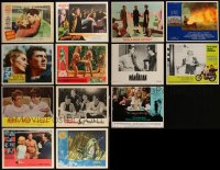 3a0368 LOT OF 13 1960S-70S LOBBY CARDS 1960s-1970s great scenes from a variety of different movies!
