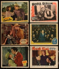 3a0390 LOT OF 6 1930S LOBBY CARDS 1930s great scenes from a variety of different movies!
