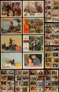 3a0299 LOT OF 66 1950S COWBOY WESTERN LOBBY CARDS 1950s great scenes from several movies!