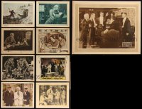 3a0359 LOT OF 17 SILENT SCENE LOBBY CARDS 1910s-1920s scenes from several different movies!