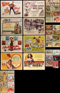 3a0322 LOT OF 38 TITLE CARDS 1940s-1980s great images from a variety of different movies!