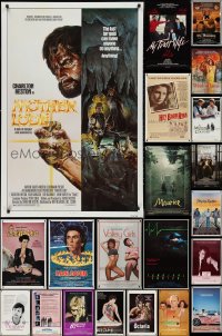 3a0743 LOT OF 27 UNFOLDED ONE-SHEETS 1980s-2000s great images from a variety of different movies!