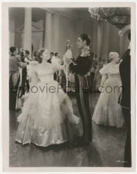 3b0862 CHARGE OF THE LIGHT BRIGADE 8x10.25 still 1936 Olivia De Havilland & Errol Flynn at ball!