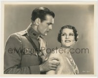 3b0983 MAN FROM WYOMING 8x10.25 still 1930 c/u of soldier Gary Cooper & June Collyer by Richee!