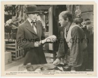 3b1024 PLAINSMAN 8x10.25 still 1936 c/u of Gary Cooper holding animal fur by Charles Bickford!