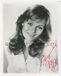 3b1065 VALERIE PERRINE signed 8x10 REPRO photo 1980s smiling portrait of the beautiful star!