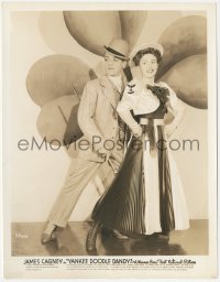 3b1074 YANKEE DOODLE DANDY 8x10 still 1942 James Cagney & Joan Leslie full-length by big shamrock!