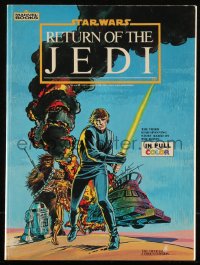 3b0228 RETURN OF THE JEDI Canadian comic book 1983 the third star-spanning story based on the movie!