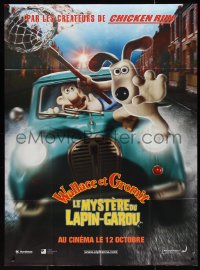 3b0052 WALLACE & GROMIT: THE CURSE OF THE WERE-RABBIT advance French 1p 2005 Box & Park claymation