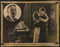 3b1187 CHRISTIAN 1/2sh 1923 Tourneur, one last passionate kiss for Richard Dix & Mae Busch, rare!