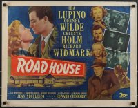 3b1203 ROAD HOUSE 1/2sh 1948 Ida Lupino, Cornel Wilde, Richard Widmark, Celeste Holm, noir!