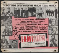 3b1207 TAMI SHOW 1/2sh 1964 The Beach Boys, Chuck Berry, James Brown & Rolling Stones, ultra rare!