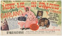 3b0701 MEET ME IN ST. LOUIS 7x12 herald 1944 Judy Garland, Margaret O'Brien, classic, ultra rare!