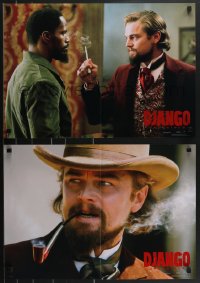 3b1228 DJANGO UNCHAINED 6 Italian 16x23 pbustas 2013 Tarantino, Foxx, DiCaprio, Jackson, Waltz!
