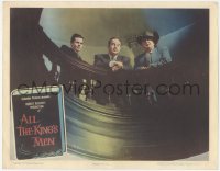 3b0447 ALL THE KING'S MEN LC #2 1950 Brod Crawford as Louisiana Governor Huey Long, Robert Rossen