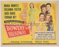 3b0393 BOWERY TO BROADWAY TC 1944 Maria Montez, Susanna Foster, Manhattan's most memorable musical!