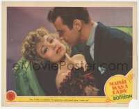 3b0541 MAISIE WAS A LADY LC 1941 blonde bonfire Ann Sothern is in society with Lew Ayres now!
