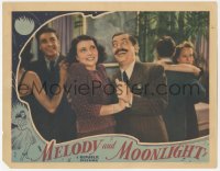 3b0548 MELODY & MOONLIGHT LC 1940 great close up of Barbara Jo Allen & Jerry Colonna dancing!