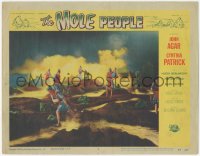3b0551 MOLE PEOPLE LC #6 1956 great image of men fighting subterranean monsters emerging from ground!