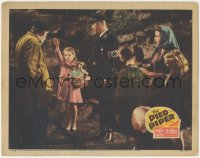 3b0568 PIED PIPER LC 1942 Monty Woolley & others watch young Peggy Ann Garner give Nazi salute!