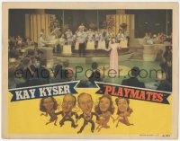 3b0572 PLAYMATES LC 1941 pretty Ginny Simms performing with Kay Kyser's band in nightclub!