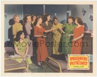 3b0575 PRISONERS IN PETTICOATS LC #2 1950 Valentine Perkins, great images of women in prison!