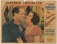 3b0596 SMILING LIEUTENANT LC 1931 happy Maurice Chevalier & Claudette Colbert, Ernst Lubitsch, rare!