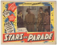 3b0599 STARS ON PARADE LC 1946 Una May Carlisle, Bob Howard, all-black cast musical, ultra rare!