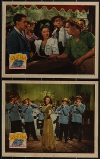 3b0692 STATE FAIR 2 LCs 1945 Jeanne Crain, Harry Morgan, Vivian Blaine, Rogers & Hammerstein!